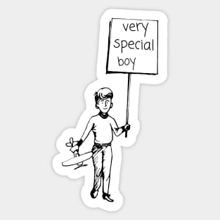 Very Special Boy Sticker